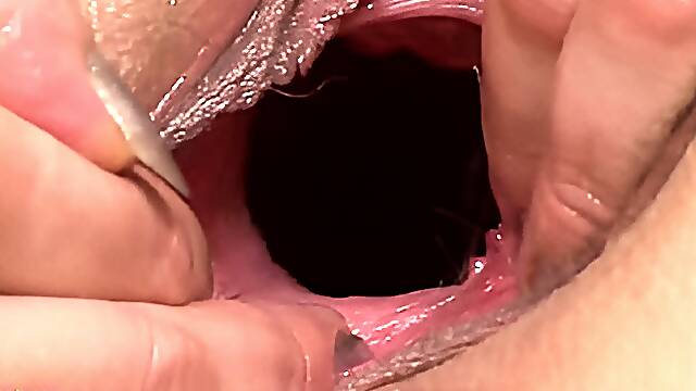 Oiled grandma gets rough fist fucked